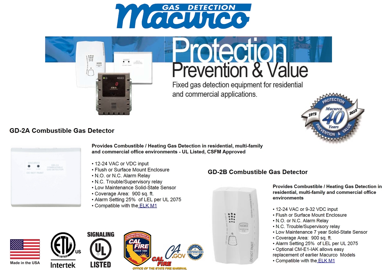 IAQ - Macurco Gas Detection